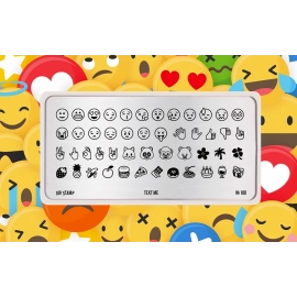 Go! Stamp, Пластина 100 Text me Go! Stamp, Пластина 100 Text me